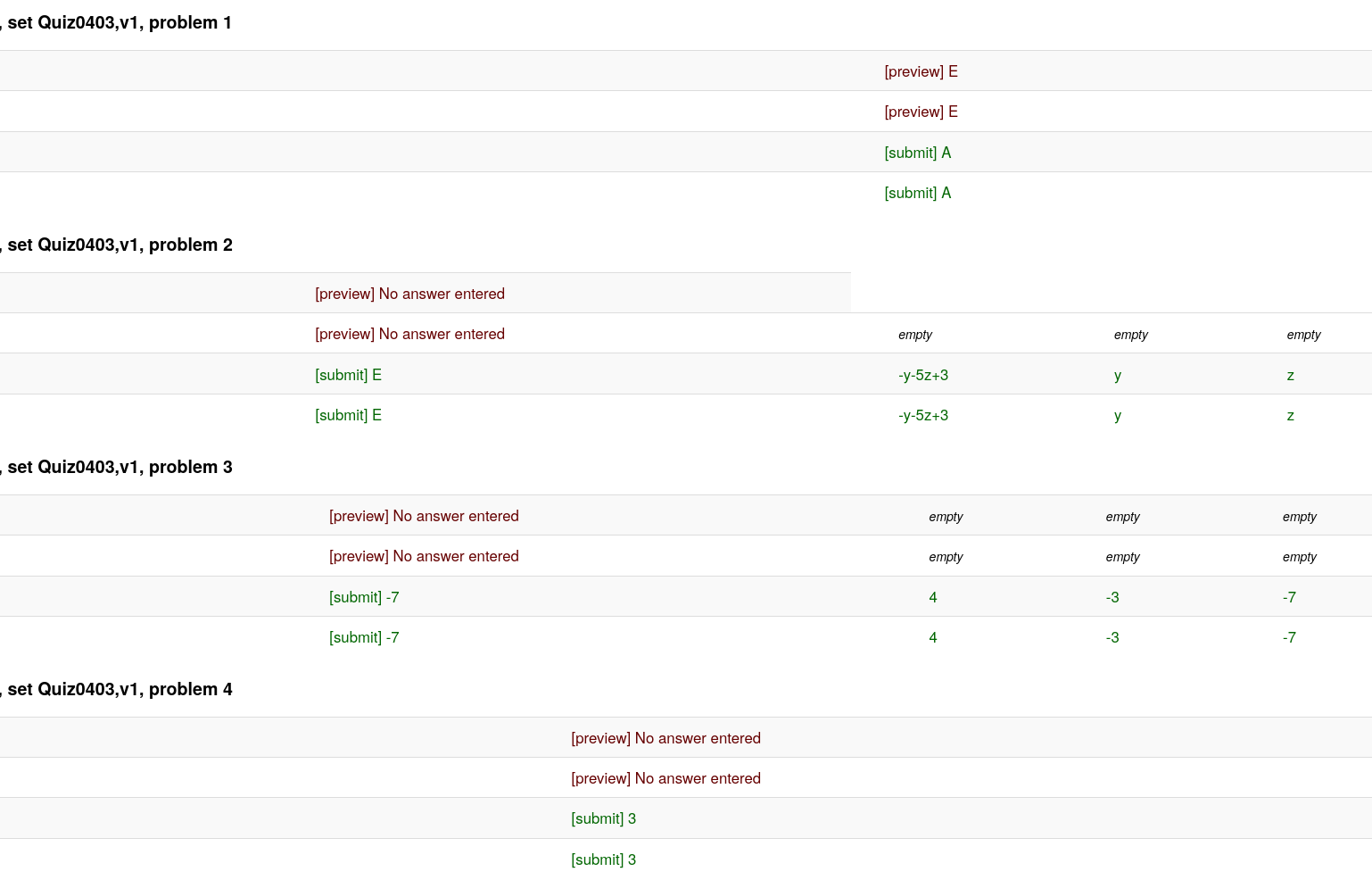 previous entries