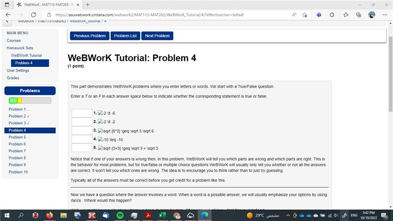 Attachment Webwork issue not rendering the formulae.jpeg