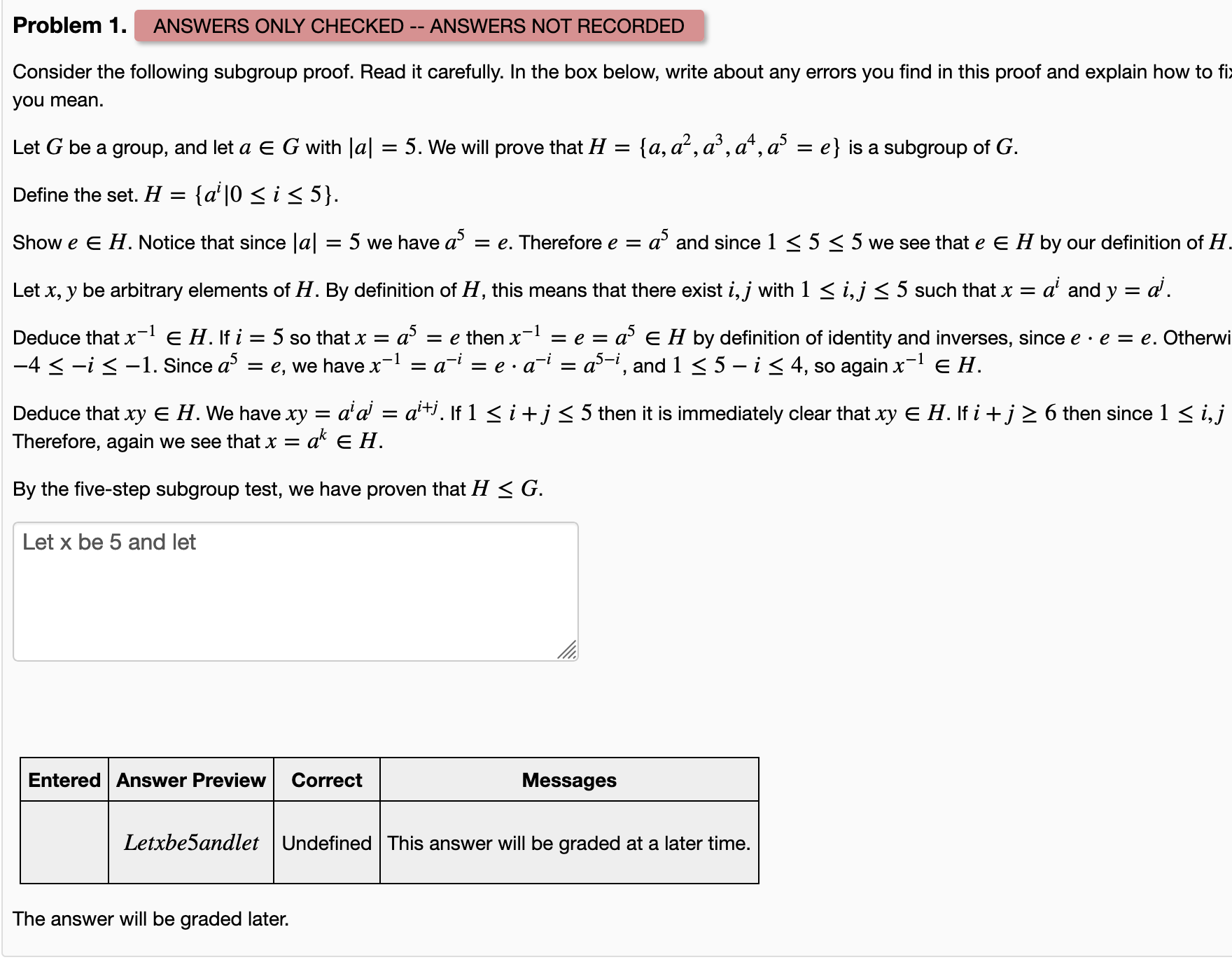 Screen shot of the issue as described.