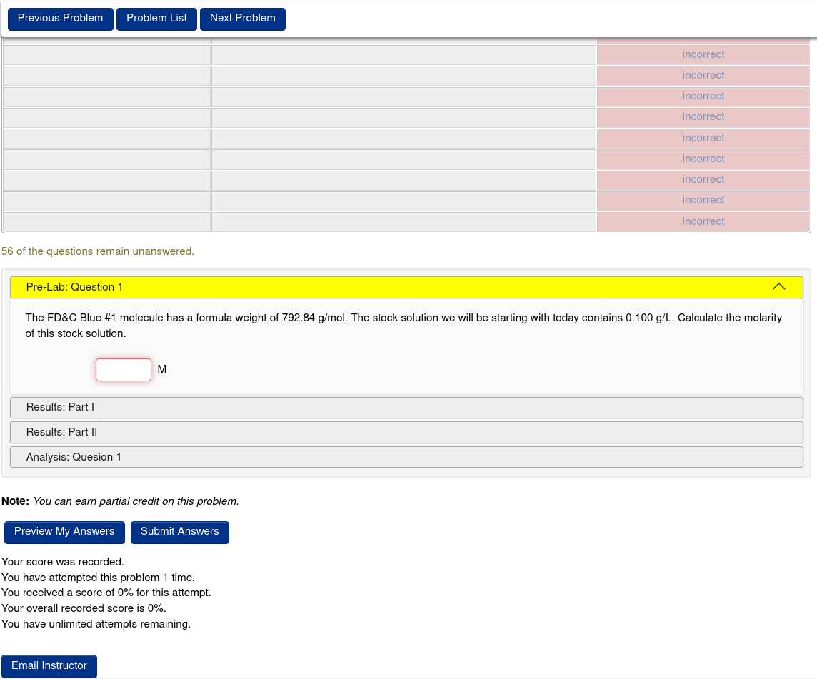 Scaffold problem with muliple indicators